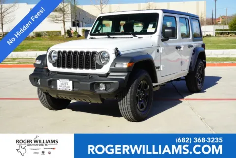 White 2026 Jeep Wrangler Sport for sale in Weatherford, TX