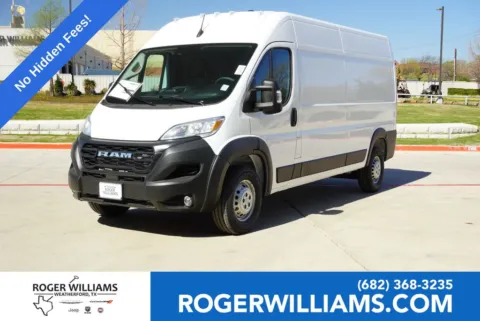 White 2026 Ram ProMaster Cargo Van Tradesman for sale in Weatherford, TX