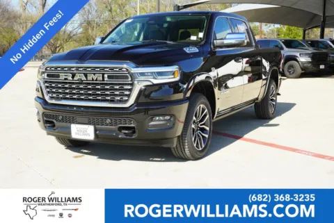 Black 2026 Ram 1500 Limited for sale in Weatherford, TX