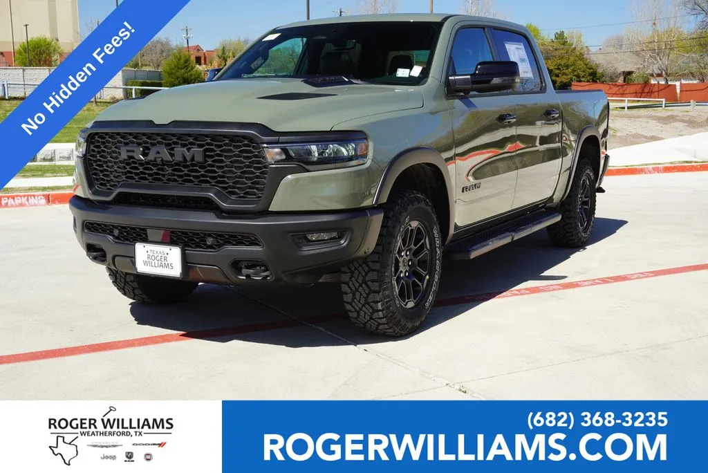 Green 2026 Ram 1500 Rebel for sale in Weatherford, TX