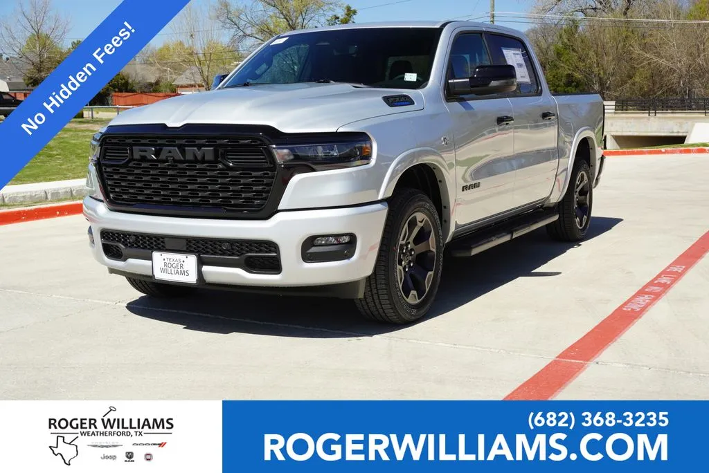 Silver 2026 Ram 1500 Lone Star for sale in Weatherford, TX