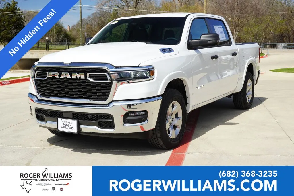 White 2026 Ram 1500 Big Horn for sale in Weatherford, TX