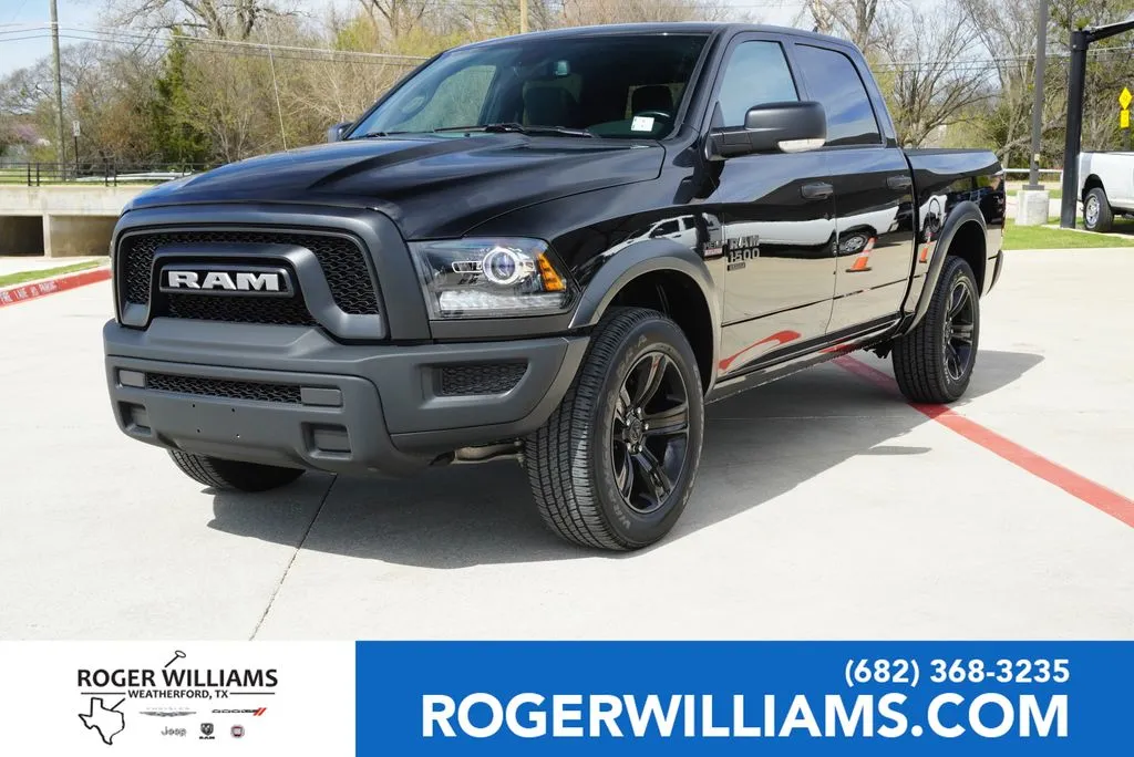 Black 2024 Ram 1500 Classic Warlock for sale in Weatherford, TX