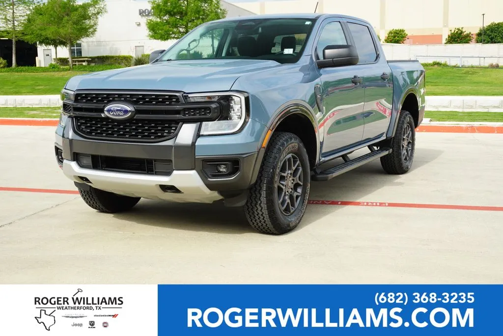 Gray 2024 Ford Ranger XLT for sale in Weatherford, TX