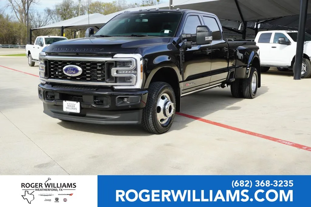 Black 2026 Ford Super Duty F-350 DRW Platinum for sale in Weatherford, TX