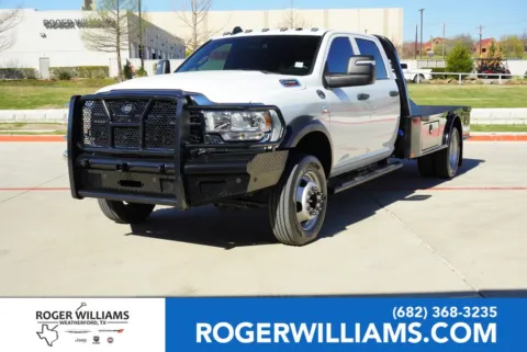 White 2024 Ram 5500 Chassis Cab Tradesman for sale in Weatherford, TX
