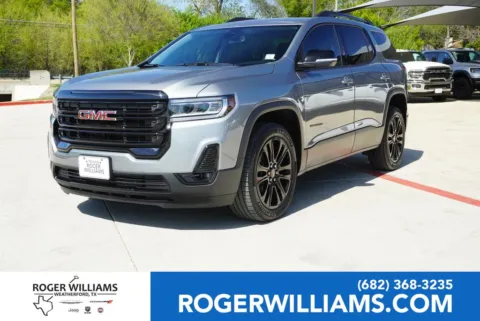 Gray 2023 GMC Acadia SLT for sale in Weatherford, TX