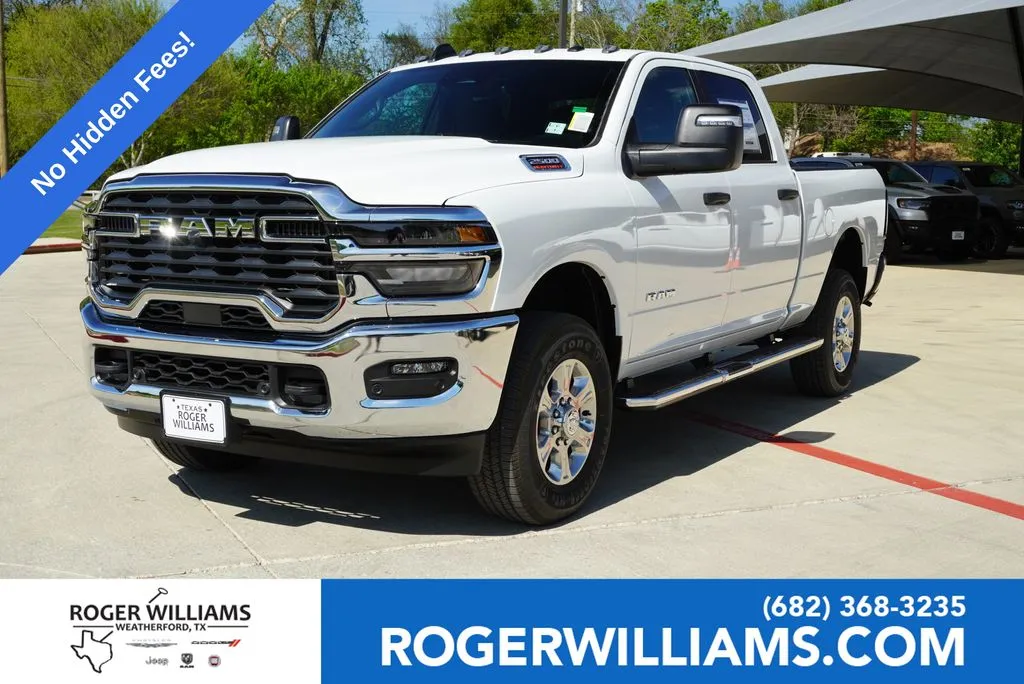 White 2026 Ram 2500 Lone Star for sale in Weatherford, TX