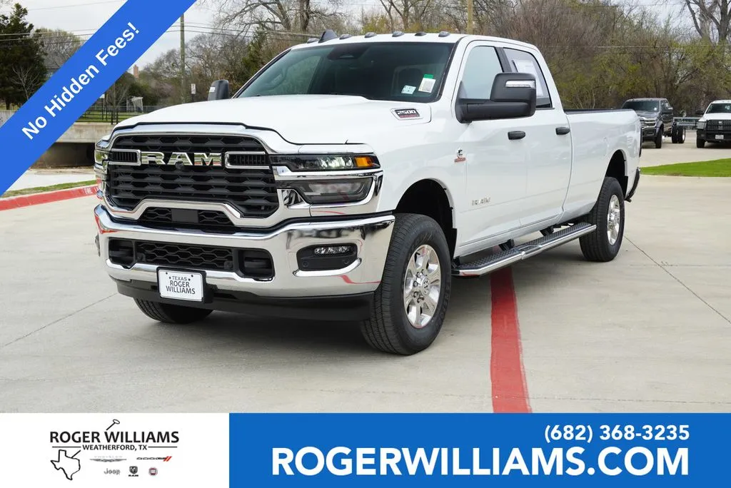 White 2026 Ram 2500 Big Horn for sale in Weatherford, TX