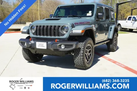Gray 2026 Jeep Wrangler Rubicon for sale in Weatherford, TX