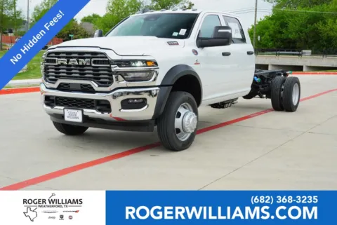 White 2026 Ram 5500HD Tradesman for sale in Weatherford, TX