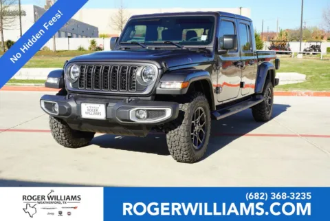 Gray 2025 Jeep Gladiator Texas Trail for sale in Weatherford, TX