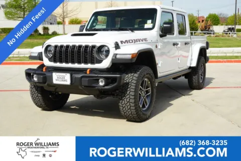 White 2026 Jeep Gladiator Mojave X for sale in Weatherford, TX