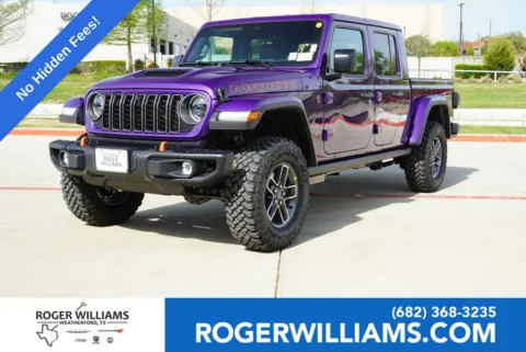 Purple 2026 Jeep Gladiator Mojave X for sale in Weatherford, TX