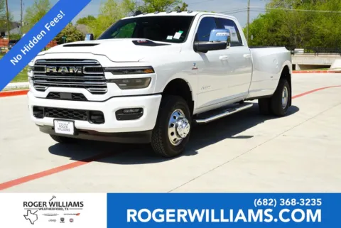 White 2026 Ram 3500 Laramie for sale in Weatherford, TX