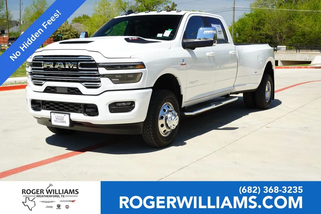 White 2026 Ram 3500 Laramie for sale in Weatherford, TX