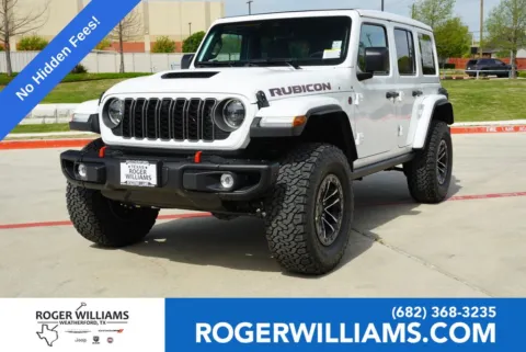 White 2026 Jeep Wrangler Rubicon X for sale in Weatherford, TX