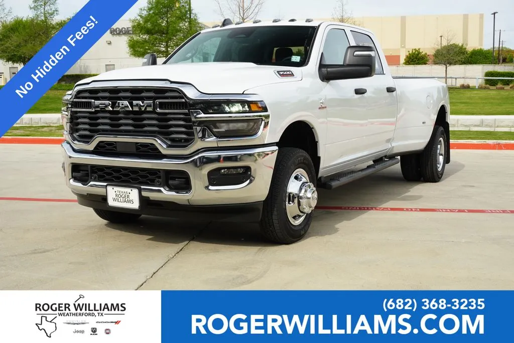 White 2026 Ram 3500 Tradesman for sale in Weatherford, TX
