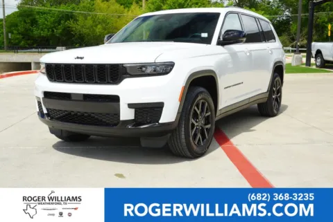 White 2025 Jeep Grand Cherokee L Altitude X for sale in Weatherford, TX