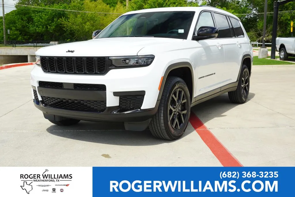 White 2025 Jeep Grand Cherokee L Altitude X for sale in Weatherford, TX