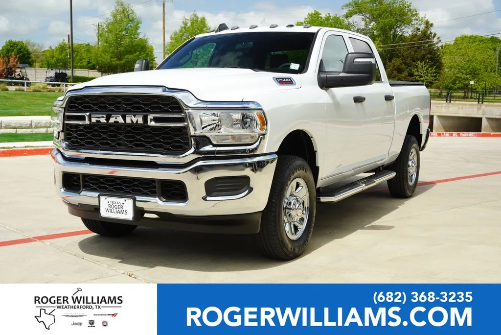 White 2024 Ram 2500 Tradesman for sale in Weatherford, TX