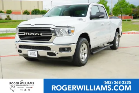 White 2021 Ram 1500 Lone Star for sale in Weatherford, TX