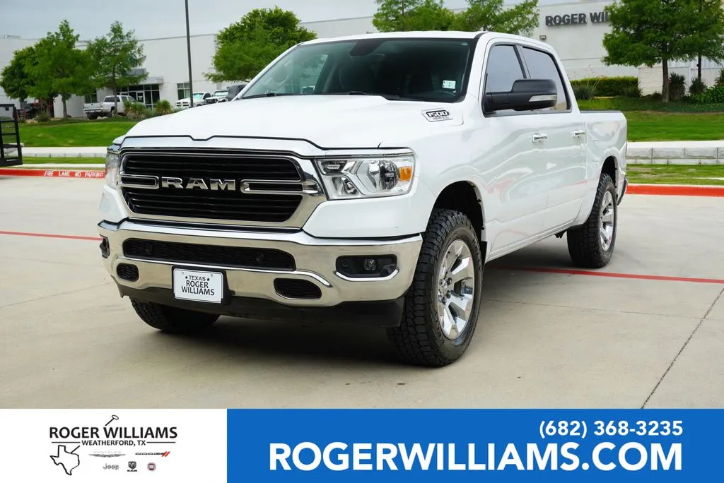 White 2020 Ram 1500 Big Horn for sale in Weatherford, TX