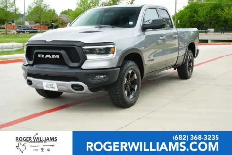 Silver 2019 Ram 1500 Rebel for sale in Weatherford, TX