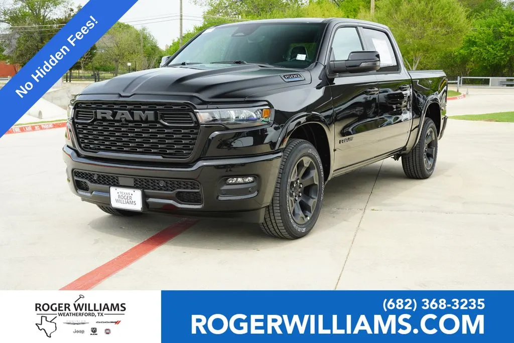 Black 2026 Ram 1500 Lone Star for sale in Weatherford, TX