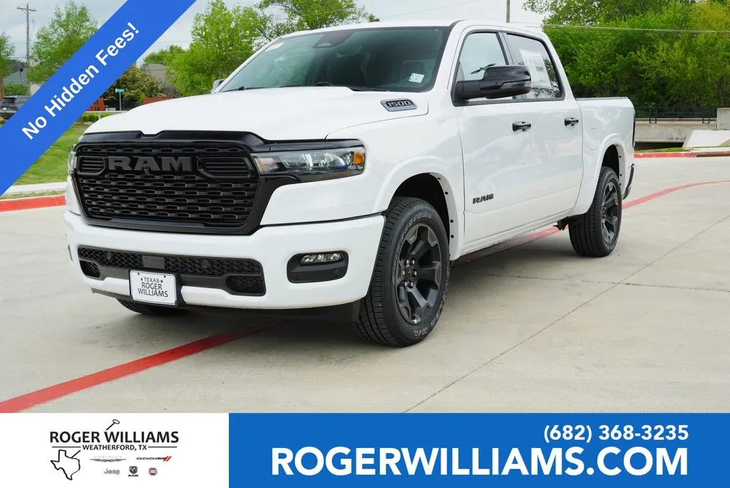 White 2026 Ram 1500 Big Horn/Lone Star for sale in Weatherford, TX