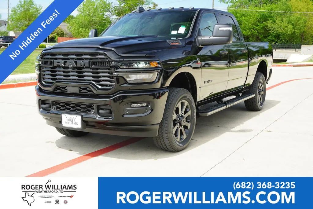 Black 2026 Ram 2500 Lone Star for sale in Weatherford, TX