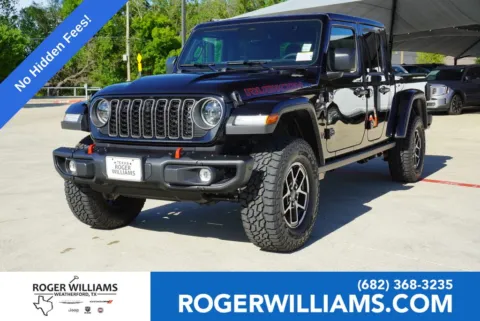 Black 2026 Jeep Gladiator Rubicon for sale in Weatherford, TX