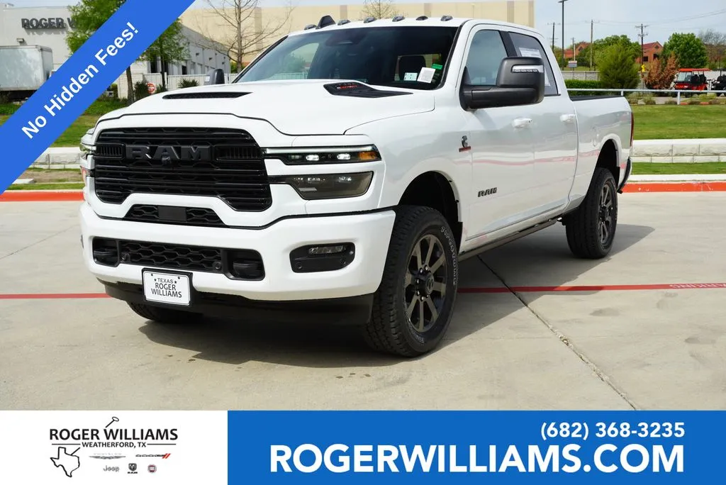 White 2026 Ram 2500 Laramie for sale in Weatherford, TX