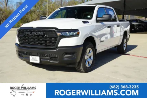 White 2026 Ram 1500 Tradesman for sale in Weatherford, TX