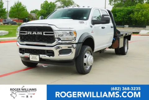 White 2024 Ram 4500 Chassis Cab Tradesman for sale in Weatherford, TX