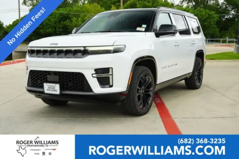 White 2026 Jeep Grand Wagoneer Summit Obsidian for sale in Weatherford, TX