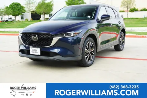 Blue 2023 Mazda CX-5 2.5 S Premium Package for sale in Weatherford, TX