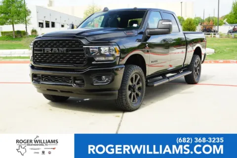 Black 2024 Ram 2500 Big Horn for sale in Weatherford, TX