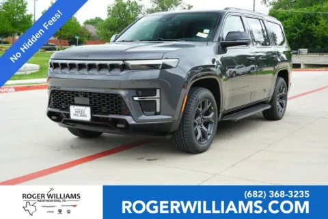 Gray 2026 Jeep Grand Wagoneer Upland for sale in Weatherford, TX