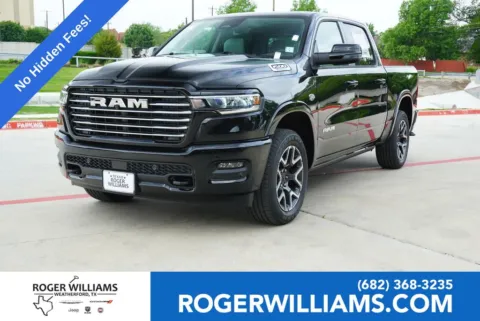 Black 2026 Ram 1500 Laramie for sale in Weatherford, TX