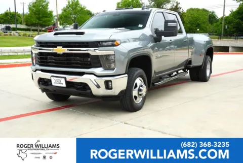 Gray 2024 Chevrolet Silverado 3500HD LT for sale in Weatherford, TX