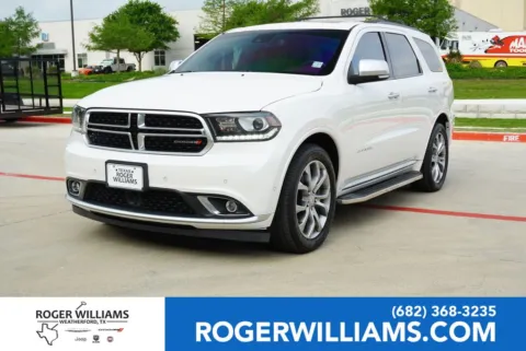 White 2018 Dodge Durango Citadel for sale in Weatherford, TX