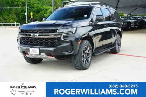 Black 2021 Chevrolet Tahoe Z71 for sale in Weatherford, TX