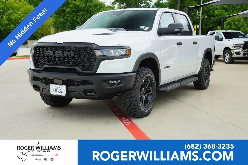 White 2026 Ram 1500 Rebel for sale in Weatherford, TX