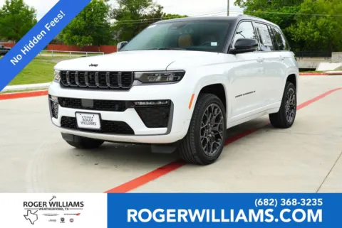 White 2026 Jeep Grand Cherokee Summit for sale in Weatherford, TX