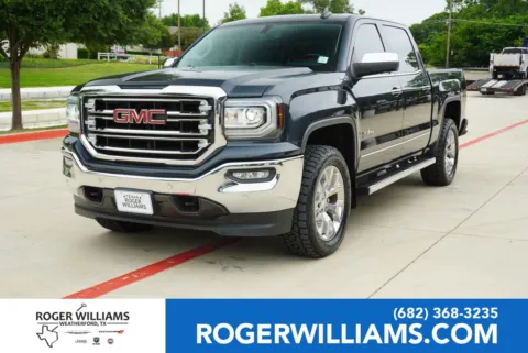 Gray 2018 GMC Sierra 1500 SLT for sale in Weatherford, TX
