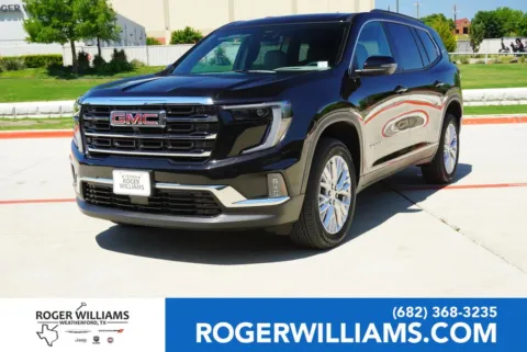 Black 2024 GMC Acadia FWD Elevation for sale in Weatherford, TX