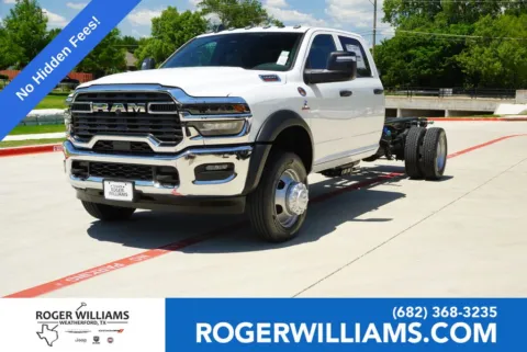 White 2026 Ram 5500HD Tradesman for sale in Weatherford, TX