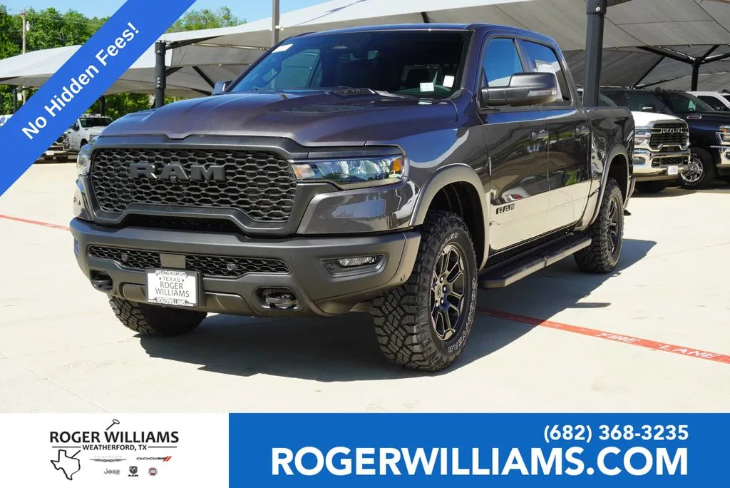 Gray 2026 Ram 1500 Rebel for sale in Weatherford, TX