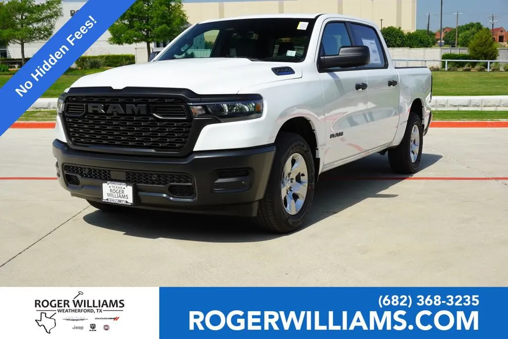 White 2026 Ram 1500 Tradesman for sale in Weatherford, TX